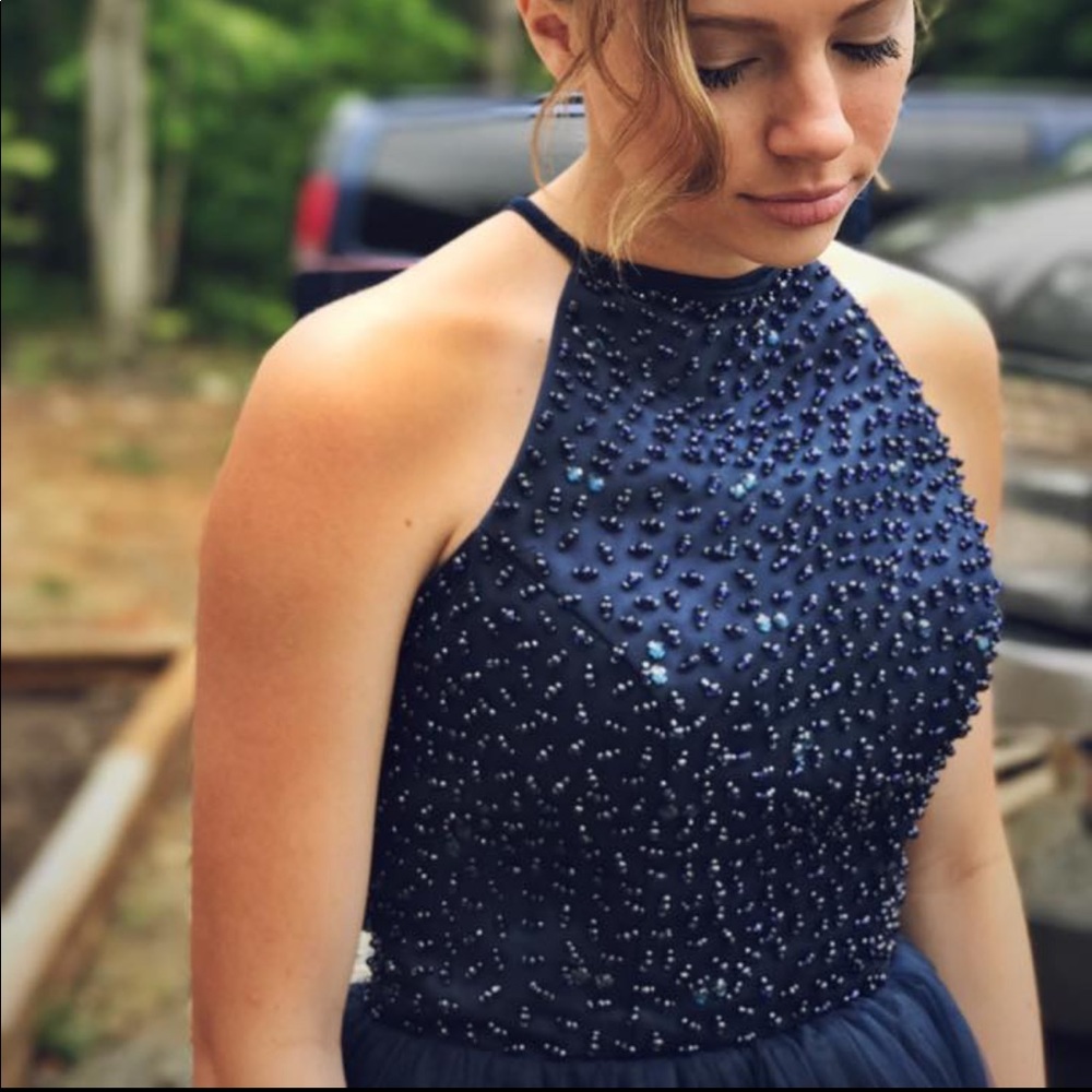 Navy blue formal